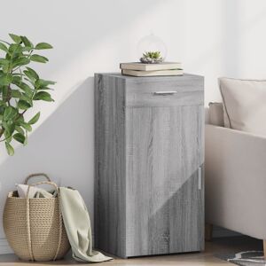 Ebern Designs Vidaxl Sideboard Grey/Sonoma 93cm H X 45cm W X 42.5cm D Ebern Designs Vidaxl Sideboard Grey/Sonoma 93cm H X 45cm W X 42.5cm D