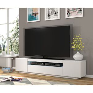 Metro Athanasia TV Stand for TVs up to 88" White Matt 88" Metro Athanasia TV Stand for TVs up to 88" White Matt 88"