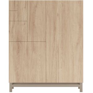 Rebrilliant 18 Pair Shoe Storage Cabinet Light Oak/Taupe 18 Rebrilliant 18 Pair Shoe Storage Cabinet Light Oak/Taupe 18