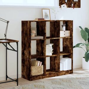 Latitude Run Bookcase 102X32x108 Cm Engineered Wood Smoked Oak 108cm H X 102cm W X 32cm D Latitude Run Bookcase 102X32x108 Cm Engineered Wood Smoked Oak 108cm H X 102cm W X 32cm D