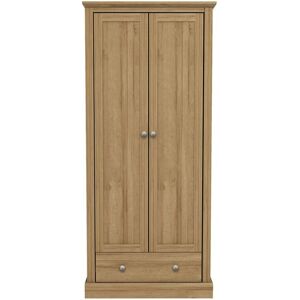 17 Stories Baltras 2 Door Corner Wardrobe Oak 181.5cm H X 79.7cm W X 56cm D 17 Stories Baltras 2 Door Corner Wardrobe Oak 181.5cm H X 79.7cm W X 56cm D