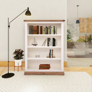 Marlow Home Co. Mickel Bookcase White 120cm H x 89cm W x 25cm D Marlow Home Co. Mickel Bookcase White 120cm H x 89cm W x 25cm D