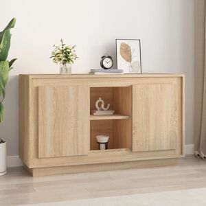 17 Stories Lissi Sideboard 102x35x60 cm Engineered Wood Sonoma Oak 60cm H X 102cm W X 35cm D 17 Stories Lissi Sideboard 102x35x60 cm Engineered Wood Sonoma Oak 60cm H X 102cm W X 35cm D