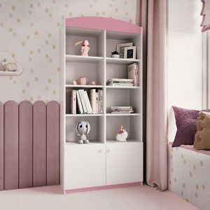 Zipcode Design Cicero 90Cm Bookcase Pink 186.20cm H X 90cm W X 36cm D Zipcode Design Cicero 90Cm Bookcase Pink 186.20cm H X 90cm W X 36cm D