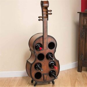 Marlow Home Co. Tuscarawas 8 Bottle Solid Wood Floor Wine Bottle Rack in Brown Brown 101cm H X 39cm W X 18cm D Marlow Home Co. Tuscarawas 8 Bottle Solid Wood Floor Wine Bottle Rack in Brown Brown 101cm H X 39cm W X 18cm D