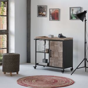 Rio Adside Floor Wine Bottle & Glass Rack in Brown Brown 83.5cm H X 100cm W X 40cm D Rio Adside Floor Wine Bottle & Glass Rack in Brown Brown 83.5cm H X 100cm W X 40cm D