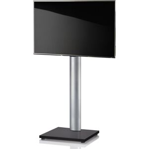 Symple Stuff Platinum TV Stand for TVs up to 70" Silver/Black varnish 174cm H x 68cm W x 54cm D Symple Stuff Platinum TV Stand for TVs up to 70" Silver/Black varnish 174cm H x 68cm W x 54cm D
