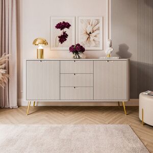 Canora Grey Sideboard Autin 168 cm Cashmere 87cm H X 168cm W X 39cm D Canora Grey Sideboard Autin 168 cm Cashmere 87cm H X 168cm W X 39cm D
