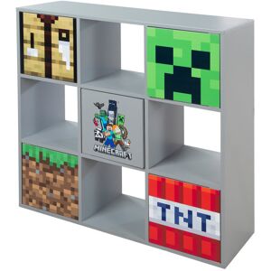 MINECRAFT 90 cm H x 90 cm B Kinder Grey 90cm H X 90cm W X 30cm D MINECRAFT 90 cm H x 90 cm B Kinder Grey 90cm H X 90cm W X 30cm D