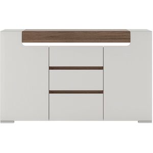 Brayden Studio 2 Door 3 Drawer Sideboard White 84.5cm H X 140cm W X 42.2cm D Brayden Studio 2 Door 3 Drawer Sideboard White 84.5cm H X 140cm W X 42.2cm D
