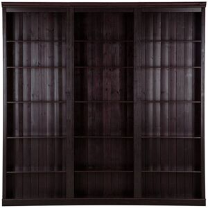 Rosalind Wheeler Demetricia 223cm H x 222cm W Library Bookcase Bookcase Brown 223cm H X 222cm W X 34cm D Rosalind Wheeler Demetricia 223cm H x 222cm W Library Bookcase Bookcase Brown 223cm H X 222cm W X 34cm D