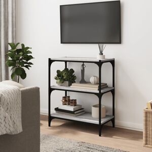 Borough Wharf Casebier Bookcase Grey 70.5cm H x 60cm W x 33cm D Borough Wharf Casebier Bookcase Grey 70.5cm H x 60cm W x 33cm D