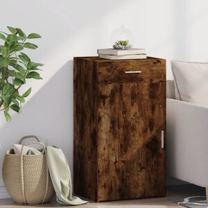 Latitude Run Vidaxl Sideboard Smoked Oak 93cm H X 50cm W X 42.5cm D Latitude Run Vidaxl Sideboard Smoked Oak 93cm H X 50cm W X 42.5cm D