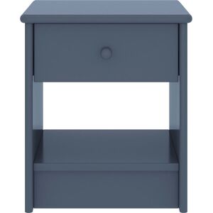 Rosalind Wheeler Bedside Cabinet Honey Brown 35X30x40 Cm Solid Pinewood Blue 40cm H X 35cm W X 30cm D Rosalind Wheeler Bedside Cabinet Honey Brown 35X30x40 Cm Solid Pinewood Blue 40cm H X 35cm W X 30cm D