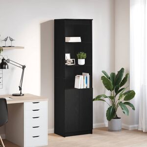 17 Stories Highboard 50X35x180 Cm Engineered Wood Black Oak 180cm H X 50cm W X 35cm D 17 Stories Highboard 50X35x180 Cm Engineered Wood Black Oak 180cm H X 50cm W X 35cm D
