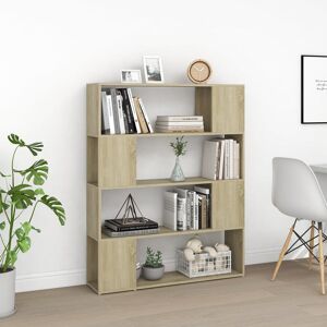 Ebern Designs Cashden Bookcase Oak 124.5cm H X 100cm W X 24cm D Ebern Designs Cashden Bookcase Oak 124.5cm H X 100cm W X 24cm D