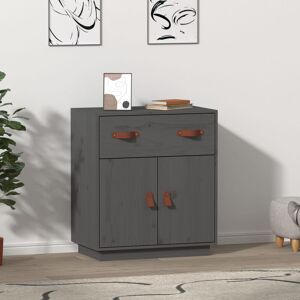 17 Stories Kayvion 65.5Cm Wide 1 Drawer Solid Wood Sideboard Grey 75cm H X 65.5cm W X 40cm D 17 Stories Kayvion 65.5Cm Wide 1 Drawer Solid Wood Sideboard Grey 75cm H X 65.5cm W X 40cm D