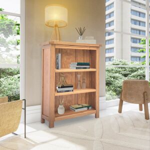 Three Posts Venice Bookcase Wood (3 Shelves) 90cm H x 70cm W x 25cm D Three Posts Venice Bookcase Wood (3 Shelves) 90cm H x 70cm W x 25cm D