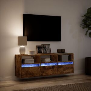 Metro TV Stand for TVs up to 24" Smoked Oak 100cm Metro TV Stand for TVs up to 24" Smoked Oak 100cm