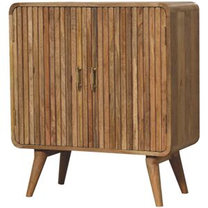 George Oliver Felippe Solid Wood Rectangle Accent Cabinet Beige 80cm H X 70cm W X 35cm D George Oliver Felippe Solid Wood Rectangle Accent Cabinet Beige 80cm H X 70cm W X 35cm D