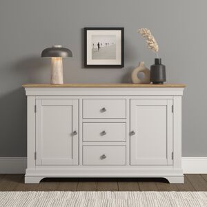 ClassicLiving Adaleya 2 Door 3 Drawer Sideboard Ivory 83cm H X 139cm W X 43cm D ClassicLiving Adaleya 2 Door 3 Drawer Sideboard Ivory 83cm H X 139cm W X 43cm D