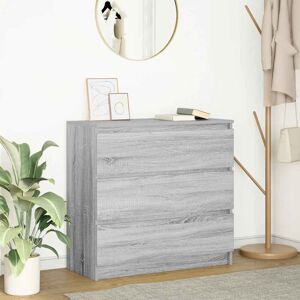 Latitude Run Sideboard 80X35x76 Cm Engineered Wood Grey Sonoma 76cm H X 80cm W X 35cm D Latitude Run Sideboard 80X35x76 Cm Engineered Wood Grey Sonoma 76cm H X 80cm W X 35cm D