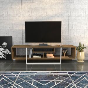 Zipcode Design Belora TV Stand for TVs up to 65" Oud Oak/White 65" Zipcode Design Belora TV Stand for TVs up to 65" Oud Oak/White 65"