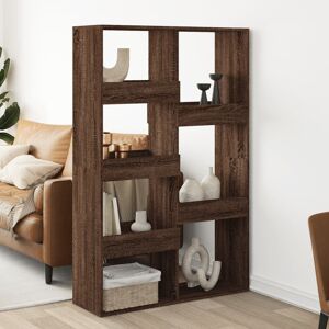Latitude Run Amiliah 100cm W Bookcase Brown oak look 155.5cm H x 100cm W x 33cm D Latitude Run Amiliah 100cm W Bookcase Brown oak look 155.5cm H x 100cm W x 33cm D