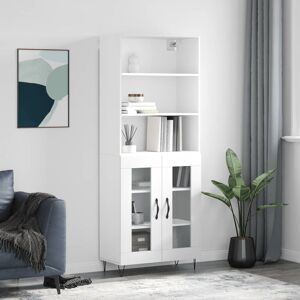 Latitude Run Sieger 69.5 Cm Wide Highboard White 180cm H X 69.5cm W X 34cm D Latitude Run Sieger 69.5 Cm Wide Highboard White 180cm H X 69.5cm W X 34cm D