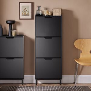 Latitude Run Oshiro 8 Pair Flip Down Shoe Storage Black 8 Latitude Run Oshiro 8 Pair Flip Down Shoe Storage Black 8