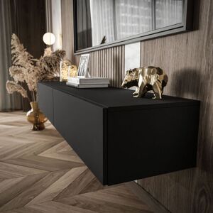 17 Stories COLETTE TV Stand Czarny/Czarny Mat 65" 17 Stories COLETTE TV Stand Czarny/Czarny Mat 65"