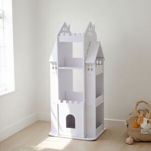 Harriet Bee 4-Tier Castle Kids Rotating Bookshelf White 95cm H X 1cm W X 41cm D Harriet Bee 4-Tier Castle Kids Rotating Bookshelf White 95cm H X 1cm W X 41cm D