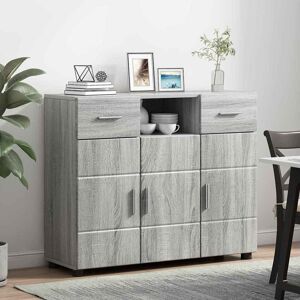 17 Stories Sideboard With Drawer White 88.5 X 30.5 X 73 Cm Engineered Wood Grey Sonoma 73cm H X 88.5cm W X 30.5cm D 17 Stories Sideboard With Drawer White 88.5 X 30.5 X 73 Cm Engineered Wood Grey Sonoma 73cm H X 88.5cm W X 30.5cm D