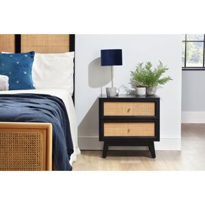 17 Stories Gunyidi 2 Drawer Bedside Table Black 55cm H X 55cm W X 45cm D 17 Stories Gunyidi 2 Drawer Bedside Table Black 55cm H X 55cm W X 45cm D