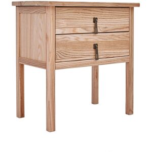 Lark Manor Albie 2 Drawer Bedside Table Dark Oak 55cm H X 54cm W X 32cm D Lark Manor Albie 2 Drawer Bedside Table Dark Oak 55cm H X 54cm W X 32cm D
