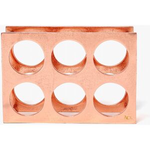 Fairmont Park Okmulgee 6 Bottle Tabletop/Countertop Wine Bottle Rack Rose Gold 23cm H X 33cm W X 14cm D Fairmont Park Okmulgee 6 Bottle Tabletop/Countertop Wine Bottle Rack Rose Gold 23cm H X 33cm W X 14cm D