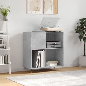 Latitude Run Record Cabinet 84.5 x 38 x 89 cm Engineered Wood Concrete Grey 89cm H X 84.5cm W X 38cm D Latitude Run Record Cabinet 84.5 x 38 x 89 cm Engineered Wood Concrete Grey 89cm H X 84.5cm W X 38cm D