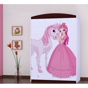 Zoomie Kids Javonte 3 Door Wardrobe Black 180cm H X 133cm W X 54cm D Zoomie Kids Javonte 3 Door Wardrobe Black 180cm H X 133cm W X 54cm D