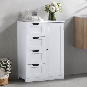 Brambly Cottage Milano 60cm x 81cm Free-Standing Cabinet White 81cm H X 60cm W X 30cm D Brambly Cottage Milano 60cm x 81cm Free-Standing Cabinet White 81cm H X 60cm W X 30cm D