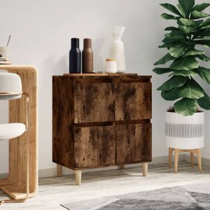 17 Stories Lakken 60 Cm Wide Sideboard Smoked Oak 70cm H X 60cm W X 35cm D 17 Stories Lakken 60 Cm Wide Sideboard Smoked Oak 70cm H X 60cm W X 35cm D