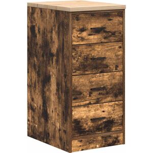 Fleur De Lis Living Garage Storage Cabinet Artisan Oak 40X51x85 Cm Solid Wood Pine Smoked Oak 85cm H X 40cm W X 51cm D Fleur De Lis Living Garage Storage Cabinet Artisan Oak 40X51x85 Cm Solid Wood Pine Smoked Oak 85cm H X 40cm W X 51cm D