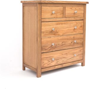 Alpen Home Rizo 5 Drawer 90Cm W Chest of Drawers 95cm H X 90cm W X 40cm D Alpen Home Rizo 5 Drawer 90Cm W Chest of Drawers 95cm H X 90cm W X 40cm D