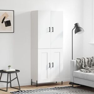 17 Stories Mikhi 4 Door Wardrobe White 180cm H X 69.5cm W X 34cm D 17 Stories Mikhi 4 Door Wardrobe White 180cm H X 69.5cm W X 34cm D