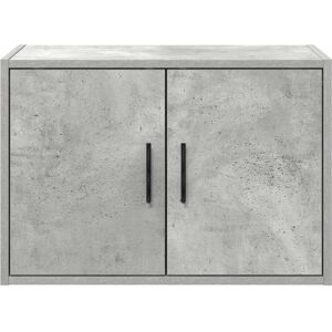 17 Stories Garage Wall Cabinet Black Engineered Wood Concrete Grey 41cm H X 60cm W X 30cm D 17 Stories Garage Wall Cabinet Black Engineered Wood Concrete Grey 41cm H X 60cm W X 30cm D