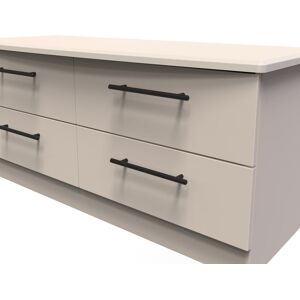 Brayden Studio Fully Assembled Airron 4 - Drawer Chest of Drawers Kashmir Matt 50.5cm H X 112cm W X 41.5cm D Brayden Studio Fully Assembled Airron 4 - Drawer Chest of Drawers Kashmir Matt 50.5cm H X 112cm W X 41.5cm D