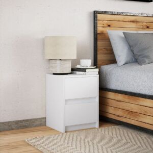 Metro Lane Bedside Cabinet With LED Lights Black Engineered Wood White 50cm H X 38cm W X 34cm D Metro Lane Bedside Cabinet With LED Lights Black Engineered Wood White 50cm H X 38cm W X 34cm D