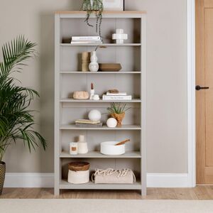 17 Stories Maryhannah 180cm H x 90cm W Standard Bookcase Stone Grey 180cm H X 90cm W X 29.5cm D 17 Stories Maryhannah 180cm H x 90cm W Standard Bookcase Stone Grey 180cm H X 90cm W X 29.5cm D