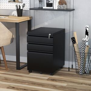 17 Stories 3 Drawer Filing Cabinet Black 60cm H X 39cm W X 48cm D 17 Stories 3 Drawer Filing Cabinet Black 60cm H X 39cm W X 48cm D