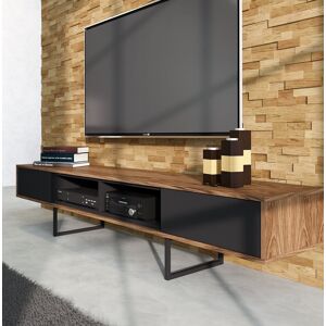 Ebern Designs Largo TV Stand for TVs up to 70" Natural/Black 70" Ebern Designs Largo TV Stand for TVs up to 70" Natural/Black 70"