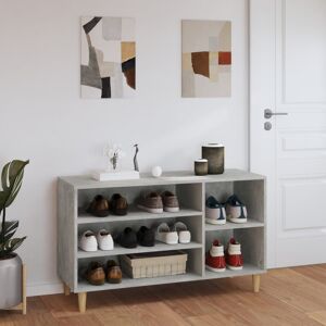 Latitude Run Shoe Cabinet High Gloss 102X36x60 Cm Engineered Wood Concrete Grey 11 Latitude Run Shoe Cabinet High Gloss 102X36x60 Cm Engineered Wood Concrete Grey 11